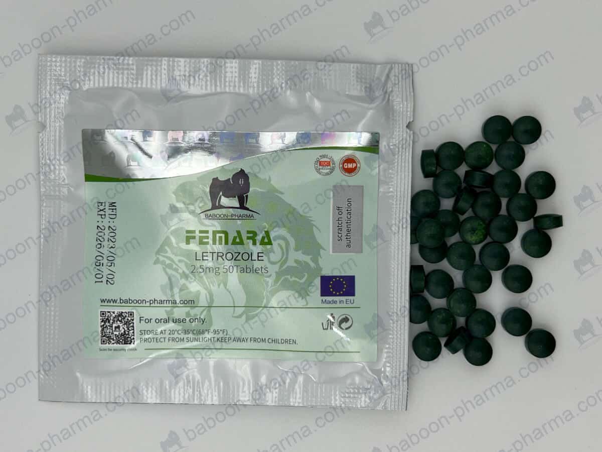 Baboon Pharma Femara 2,5 1 Tabletten zum Einnehmen