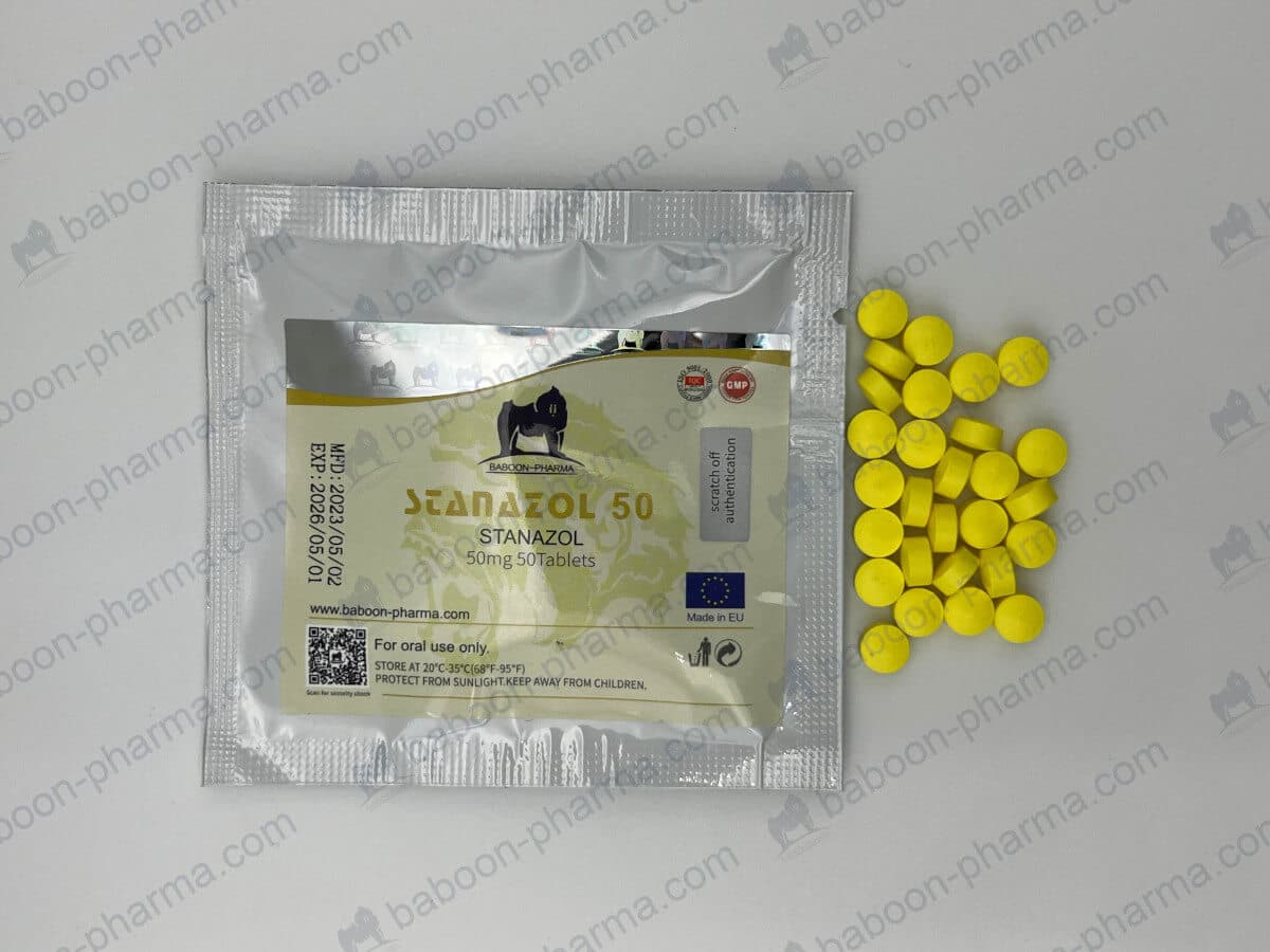 Baboon Pharma Stanazol 50 mg Tabletten zum Einnehmen