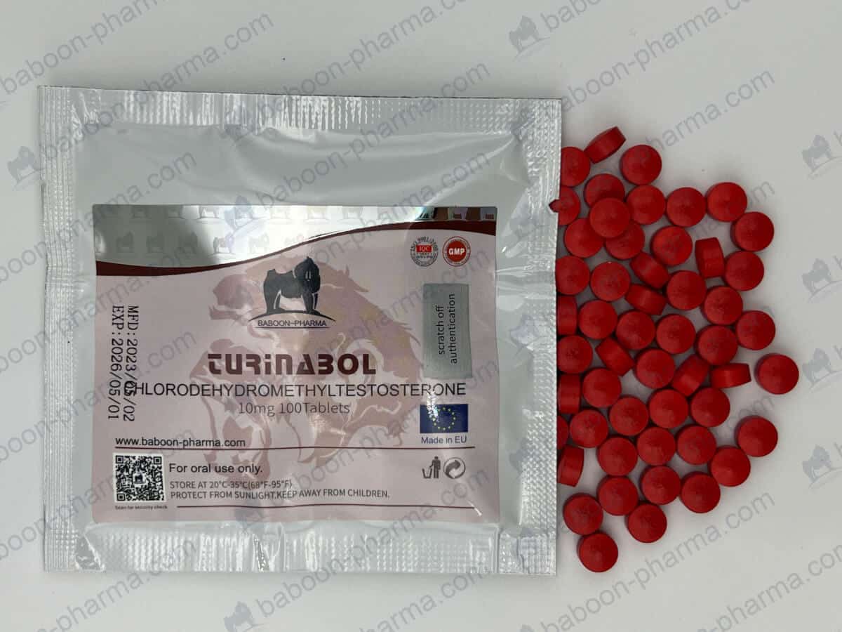 Baboon Pharma Turinabol 10 1 Tabletten zum Einnehmen