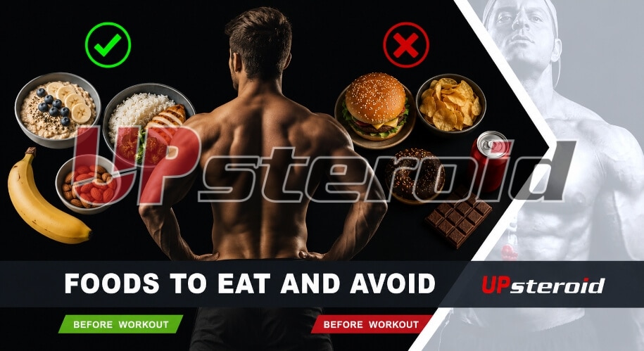 Lebensmittel, die man vor dem Training essen und vermeiden sollte
