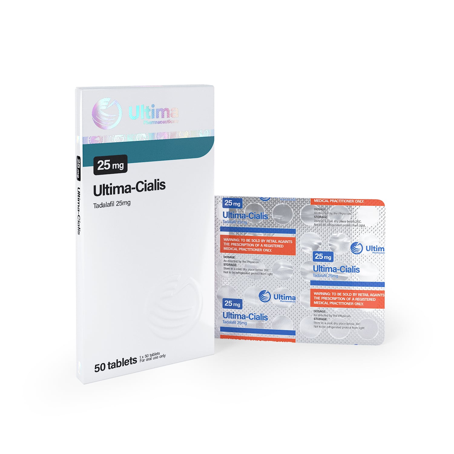 Ultima Cialis 50 Tabletten à 25 mg