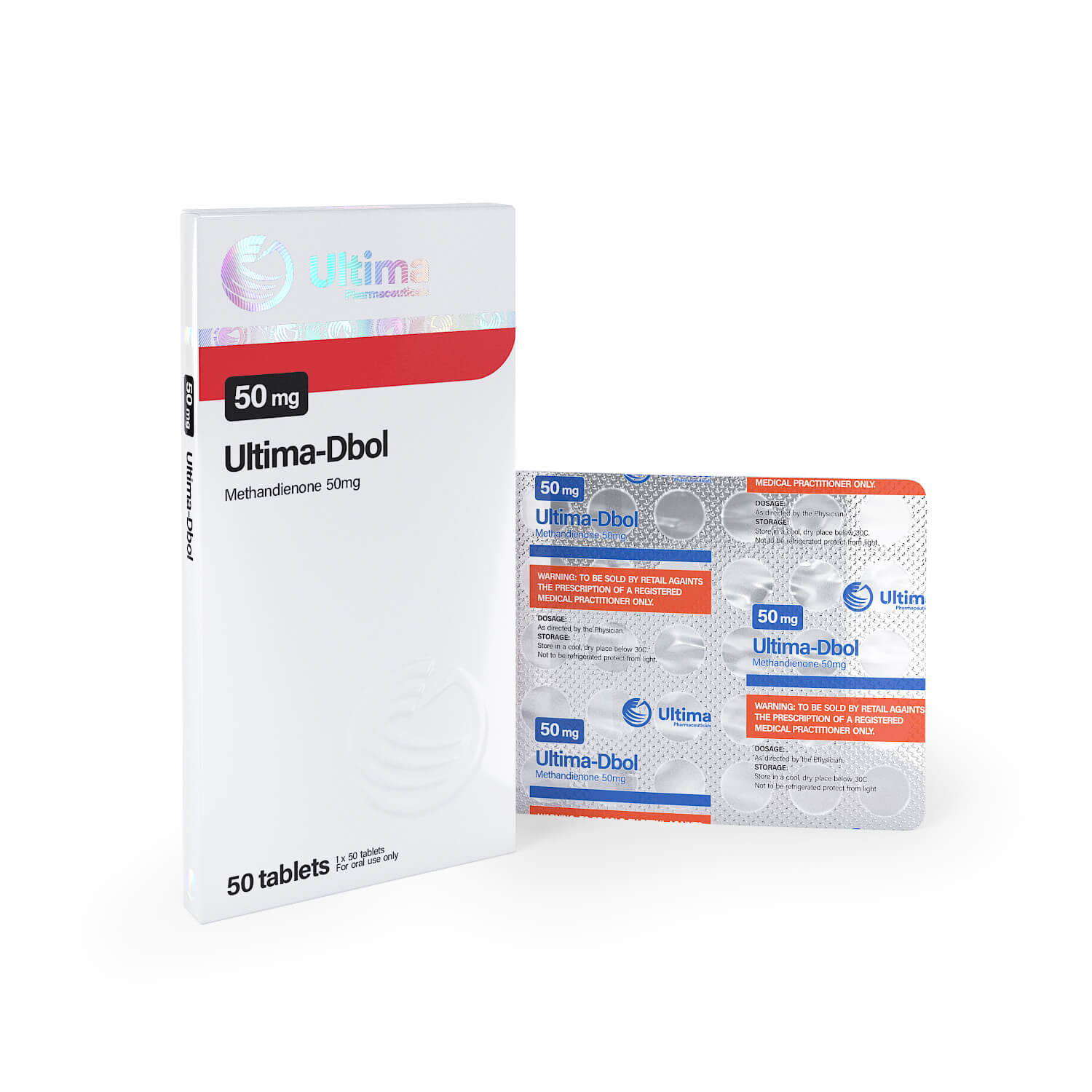 Ultima Dbol 50, 50 Tabletten à 50 mg