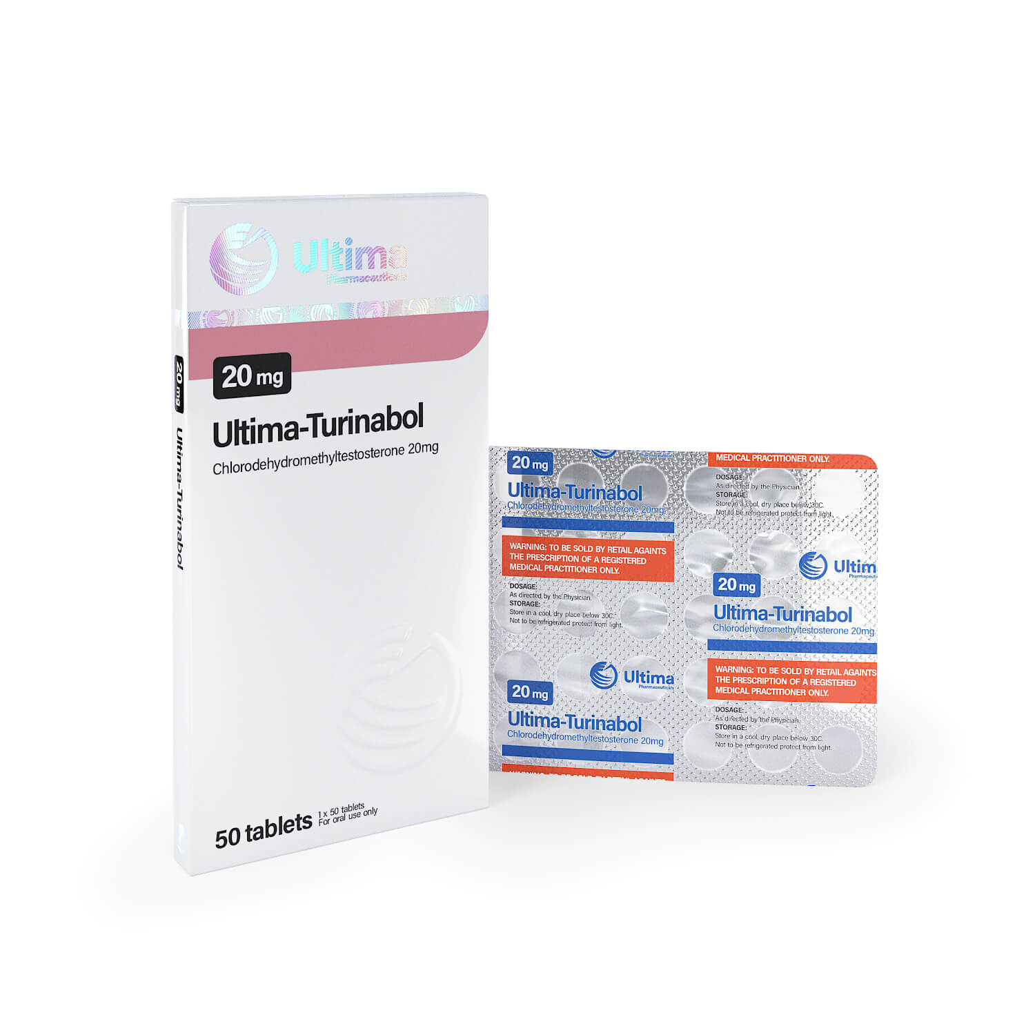 Ultima Turinabol 50 Tabletten à 20 mg
