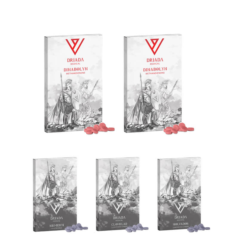 Aufbaupackung 6 Wochen Dianabol Driada Medical