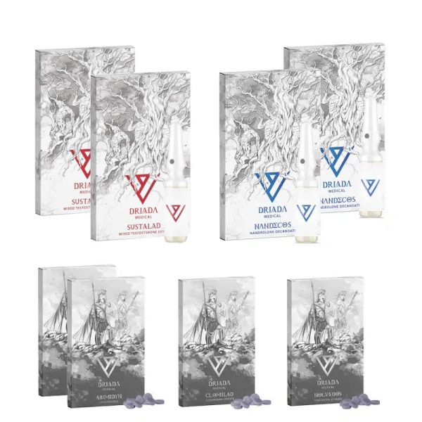 Aufbaupackung für Fortgeschrittene (8 Wochen) Sustanon Deca Driada