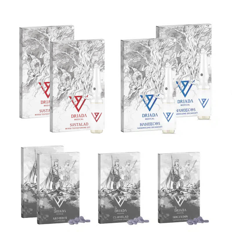 Aufbaupackung für Fortgeschrittene (8 Wochen) Sustanon Deca Driada