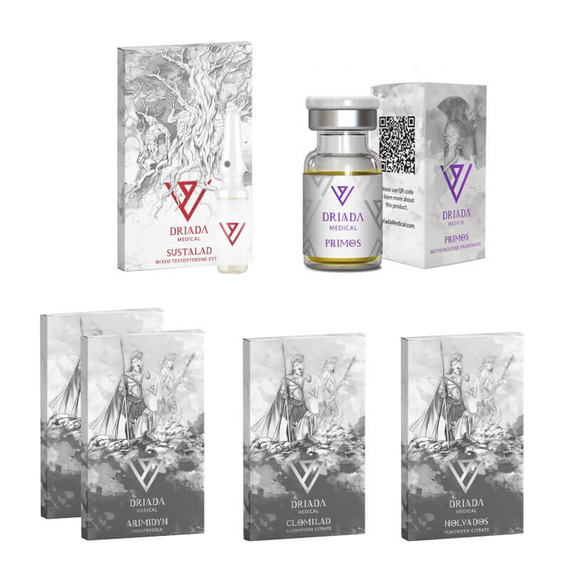 Trockenmassezuwachs-Paket DRIADA MEDICAL Sustanon Primobolan (8 Wochen)