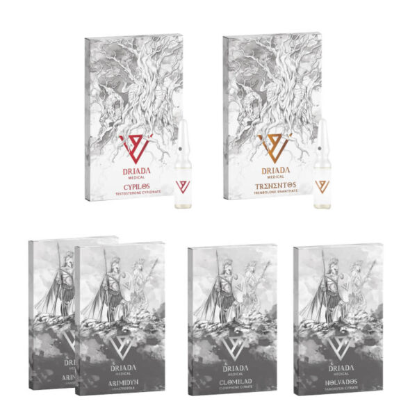 Trockenmassezuwachs-Paket Testosteron Cypionat Trenbolon Enanthate (10 Wochen) DRIADA MEDICAL