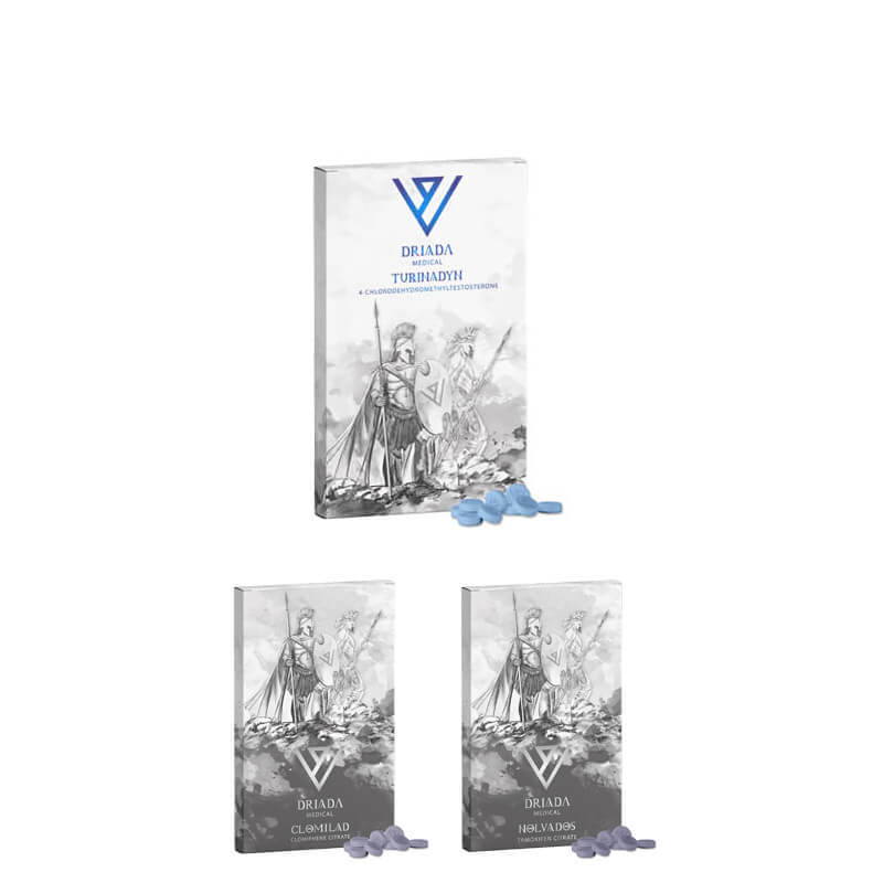 Turinabol-Packung zur Steigerung der Muskelmasse (Driada Medical) – 4 Wochen
