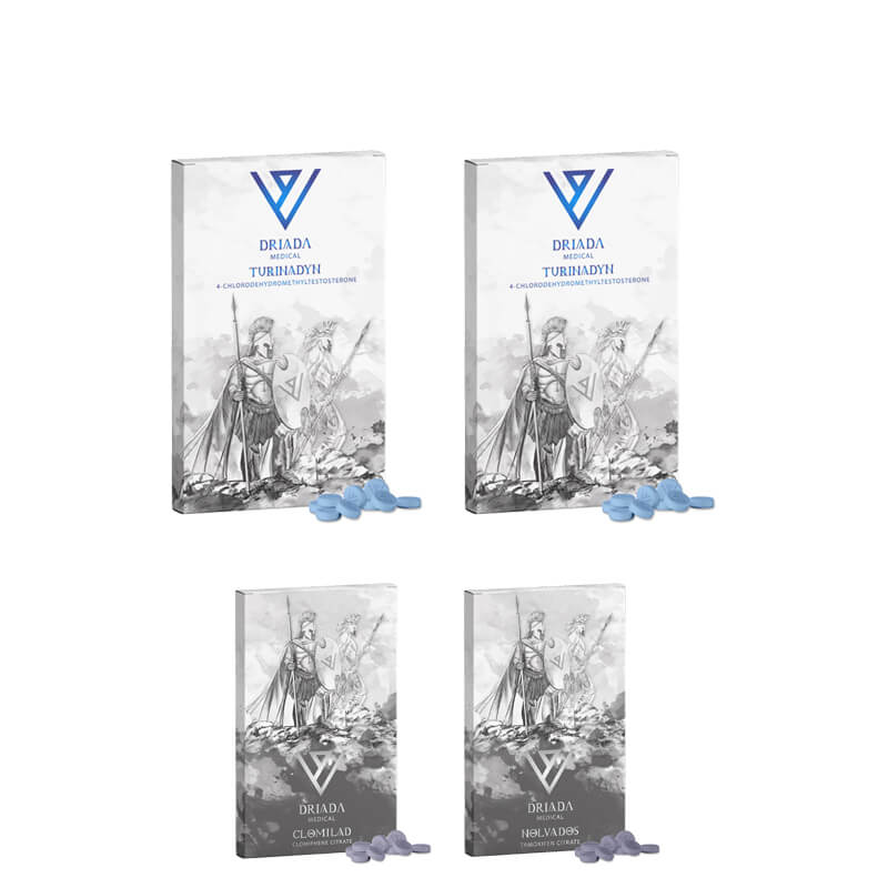 Turinabol-Packung zur Steigerung der Muskelmasse (Driada Medical) – 6 Wochen