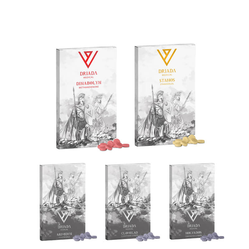 Aufbau fettfreier Muskelmasse in 4 Wochen Dianabol Winstrol Driada Medical