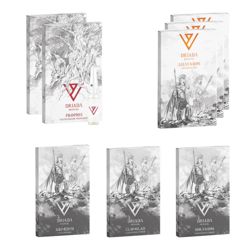 Anavar Test P 6-Wochen-Kräftigungspackung, Driada Medical orale Steroide