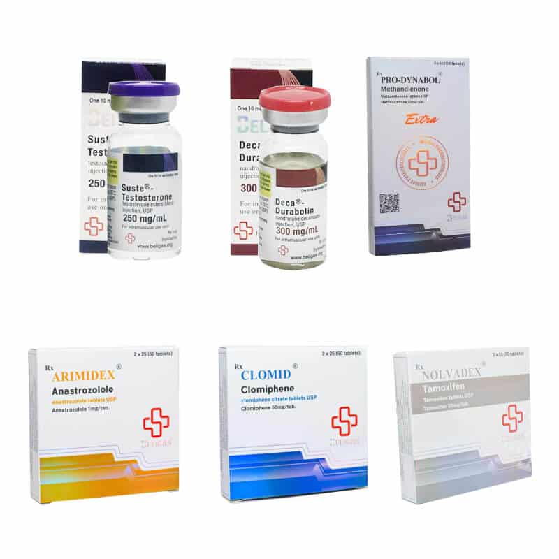 Mass Gain Pack (INJEKTION) SUSTANON + DECA + DIANABOL (8 Wochen) Beligas Pharmaceuticals International