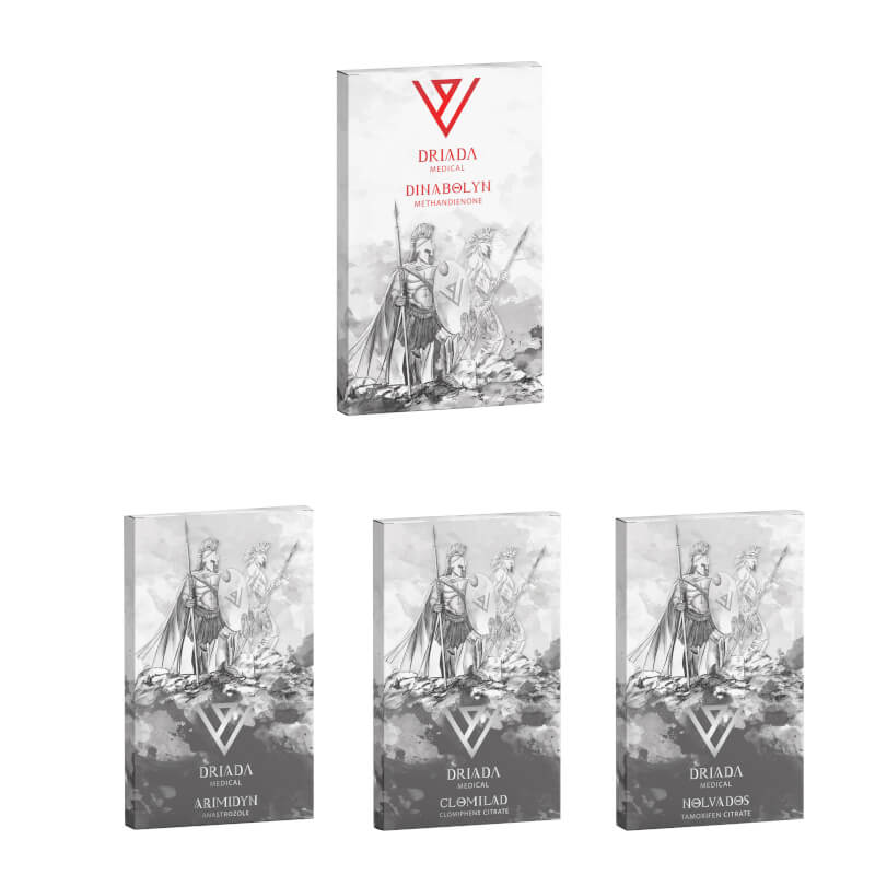 Mass Gain Paket (oral) Dianabol + Schutz + PCT (4 Wochen) Driada Medical