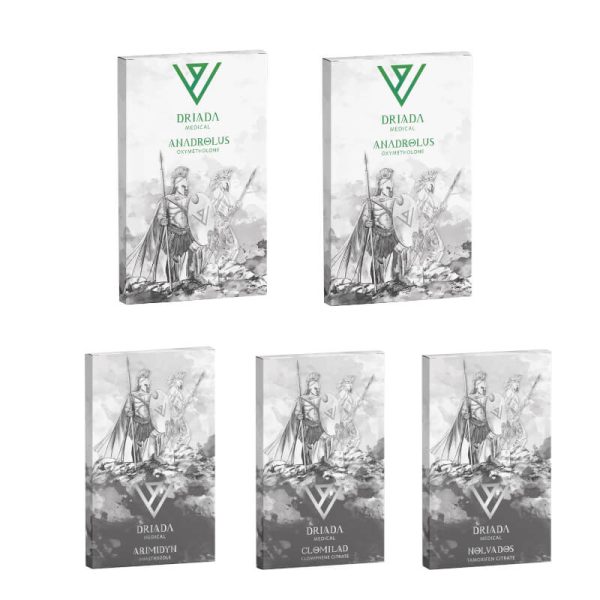 Mass Gain Paket: Anadrol Oxymetholon orales Steroid (4 Wochen) Driada Medical