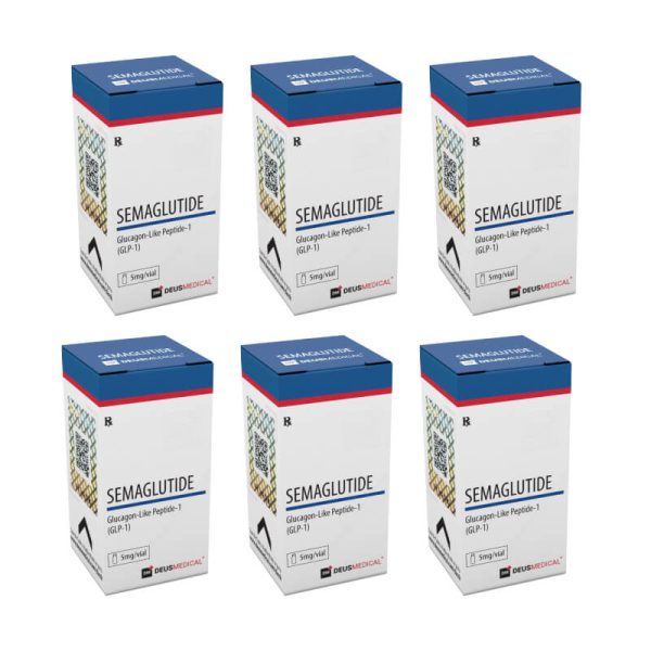 Peptid-Gewichtsverlustpaket Semaglutid (6 Monate) DEUS MEDICAL