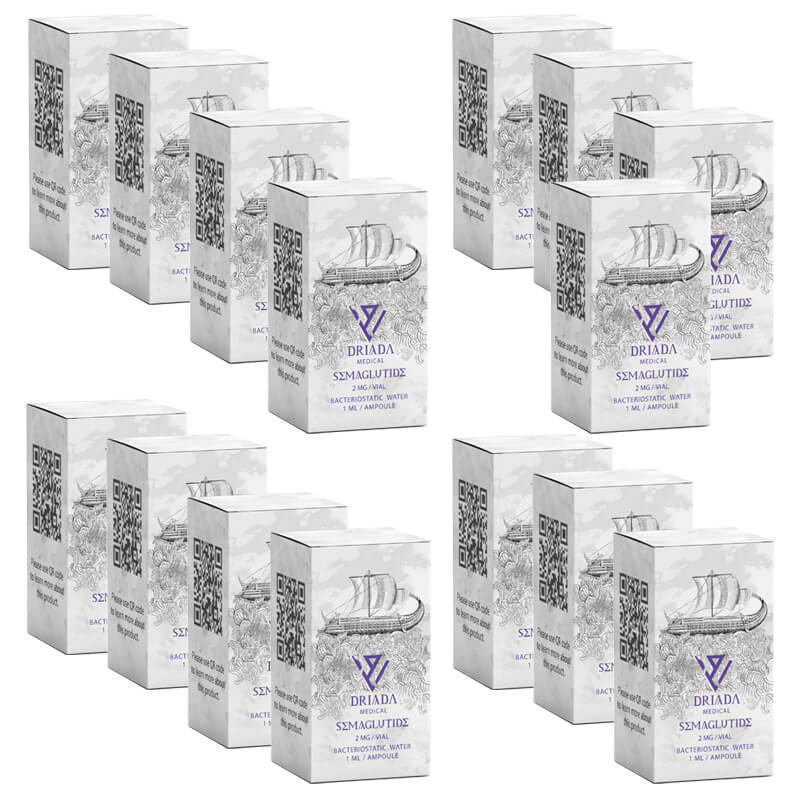 Driada Gewichtsverlust-Peptidpackung Semaglutid (6 Monate)