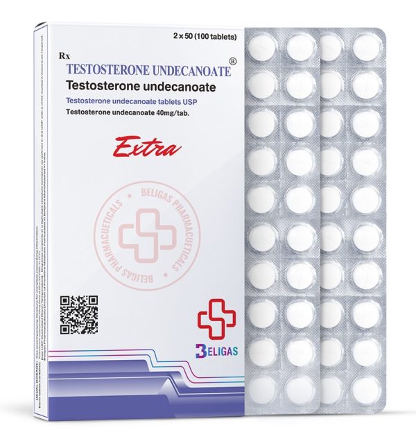 Testosteron-Undeconoat (40 mg 100 Tabletten) Beligas