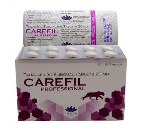 Carefill Professional Tadalafil Professional 100 Tabletten Apotheke EU