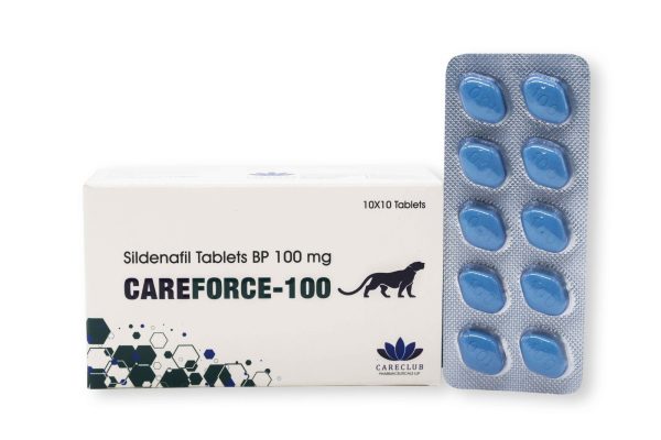 Careforce 100 mg Sildenafil Citrat BP 100 Tabletten Apotheke EU