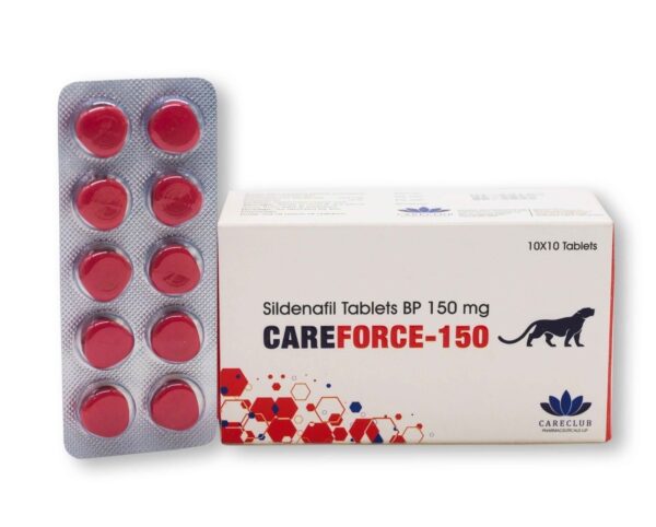 Careforce 150 mg Sildenafil BP 100 Tabletten (Apotheke EU)