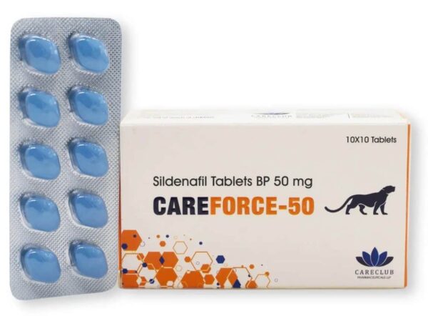 Careforce 50 mg Sildenafil BP 100 Tabletten (Apotheke EU)
