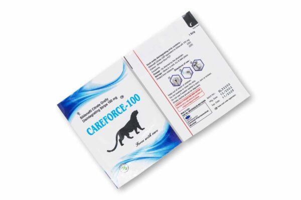 Careforce CT 100 mg Sildenafil Kautabletten, 100 Tabletten, erhältlich in der EU-Apotheke