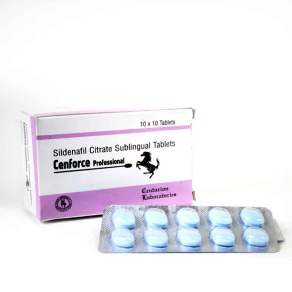 Careforce Professional Sildenafil Sublingualtabletten, 100 Tabletten, erhältlich in der EU-Apotheke