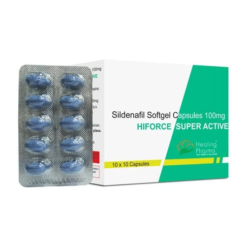 Careforce Super Active Sildenafil Weichkapseln, 100 Stück, erhältlich in der EU-Apotheke