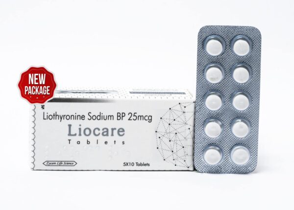 LIOCARE Liothyronin-Natrium-Tabletten BP 25 mg 5 × 10 1