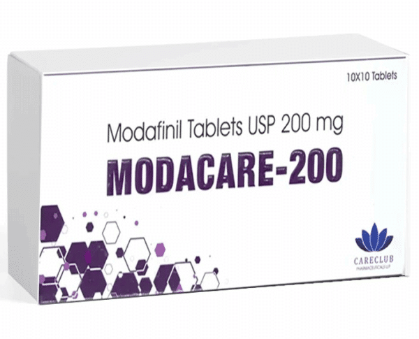 Modacare 200 mg Modafinil Tabletten USP, 100 Tabletten, Apotheke EU
