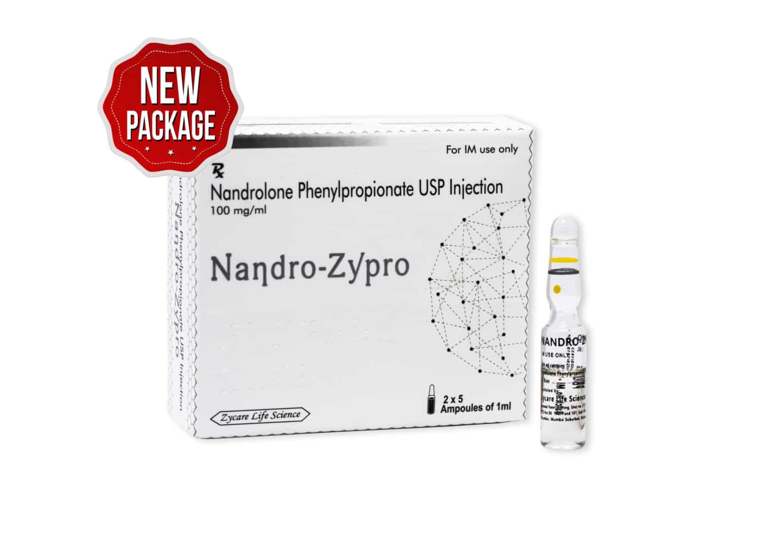 NANDRO ZYPRO Nandrolonphenylpropionat Injektionslösung 100 mg 1×10 1