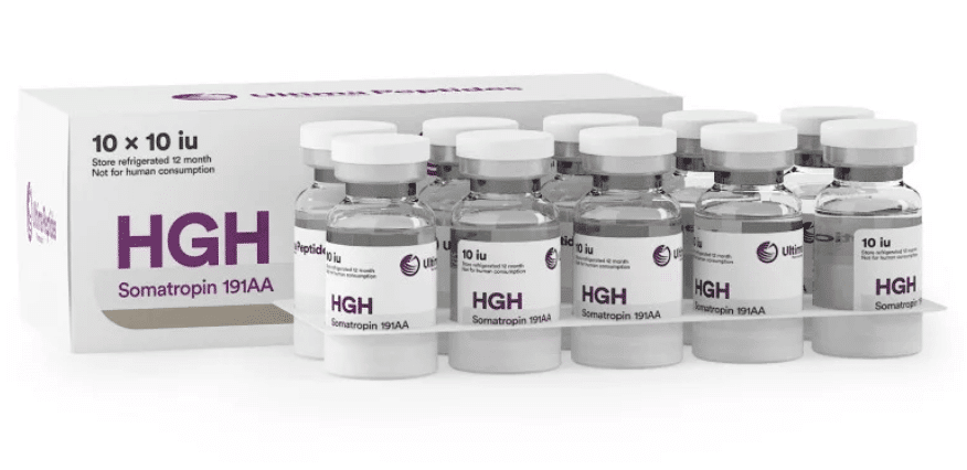 Ultima HGH 10 x 10 IE (10 Ampullen x 10 IE) UltimaPeptides