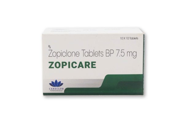 Zopicare 7,5 mg Zopiclon 100 Tabletten (Apotheke EU)