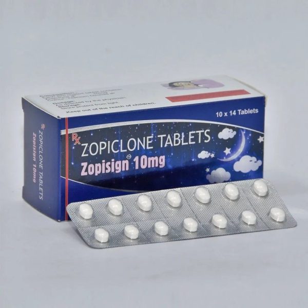 Zopiclon 10 mg, 100 Tabletten, erhältlich in der EU-Apotheke.