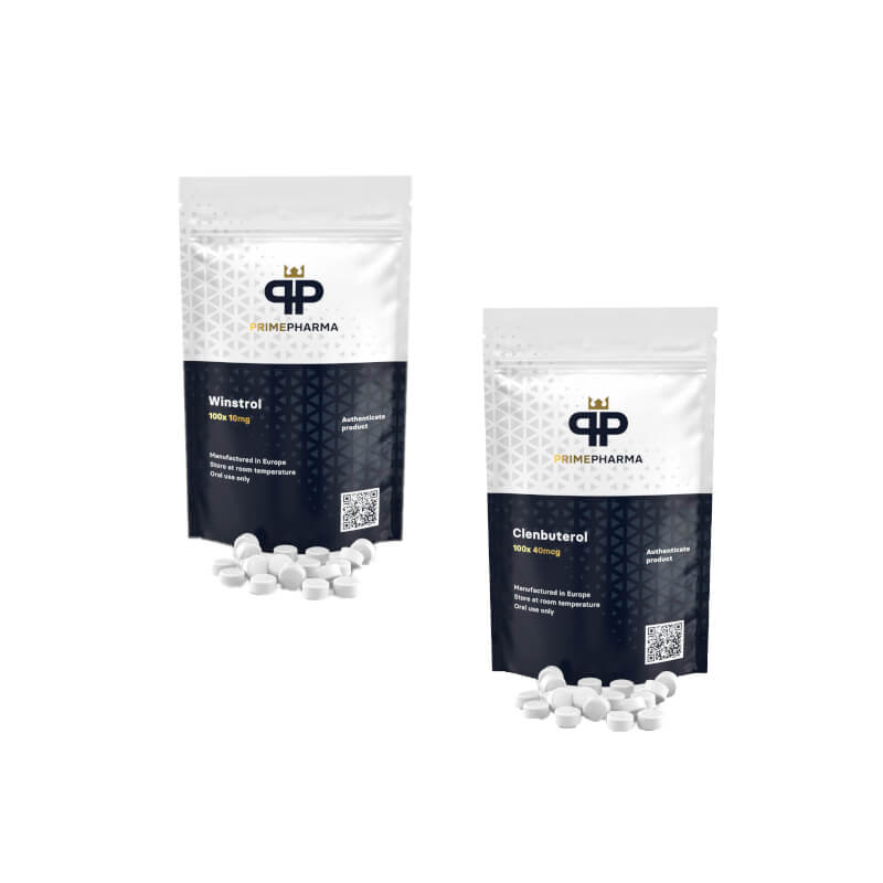 Winstrol + Clenbuterol Prime Einführungspaket zur Gewichtsreduktion für Frauen (8 Wochen)