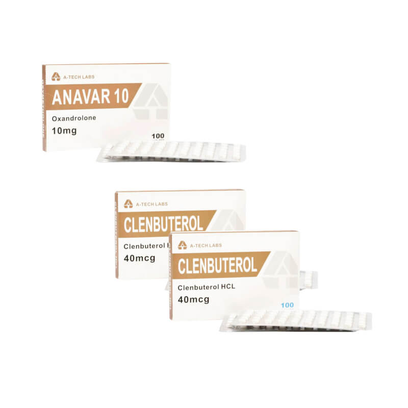 Fortgeschrittenes Abnehmpaket für Frauen Anavar Clenbuterol 8 Wochen A Tech