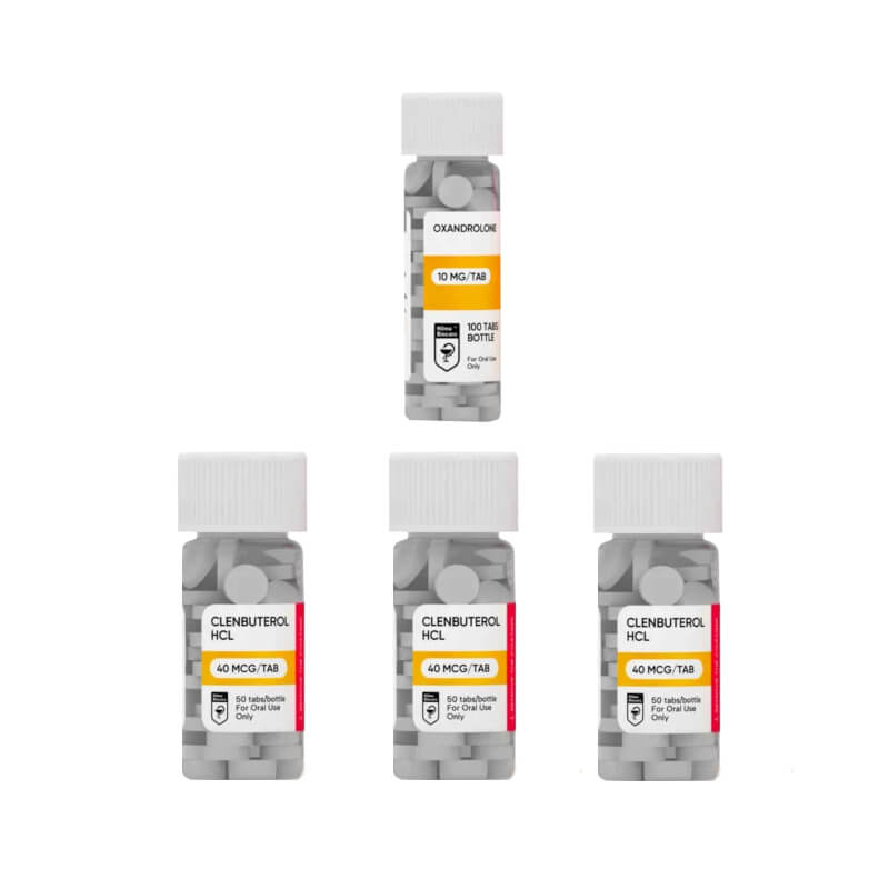 Fortgeschrittenes Abnehmpaket für Frauen: Anavar Clenbuterol, 8 Wochen, Hilma