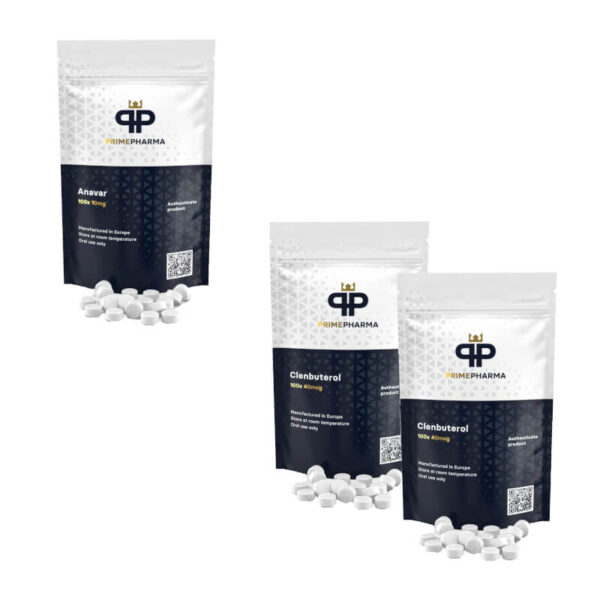 Fortgeschrittenes Abnehmpaket für Frauen: Anavar Clenbuterol 8 Wochen Prime Pharma