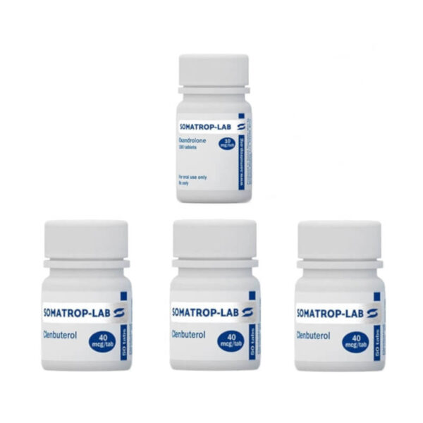 Fortgeschrittenes Abnehmprogramm für Frauen: Anavar (Lenbuterol), 8 Wochen, Somatrop Lab
