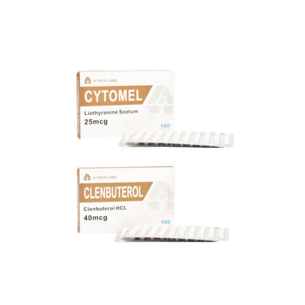 Abnehmpaket für Frauen A TECH LABS CLENBUTEROL + T3 (8 Wochen)