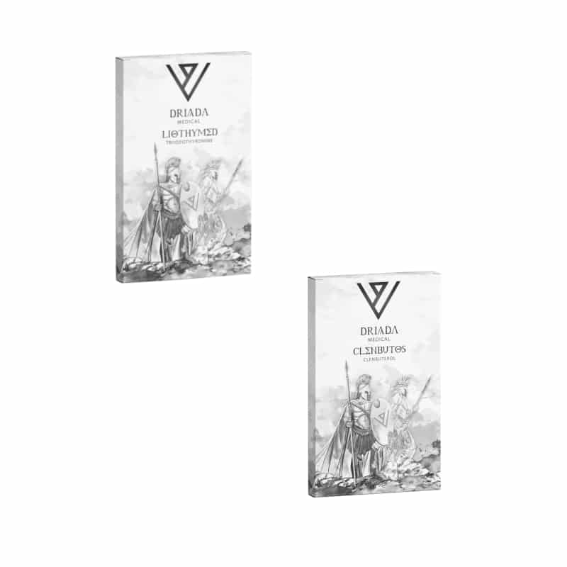 Driada Abnehmpaket für Frauen: CLENBUTEROL + T3 (8 Wochen)