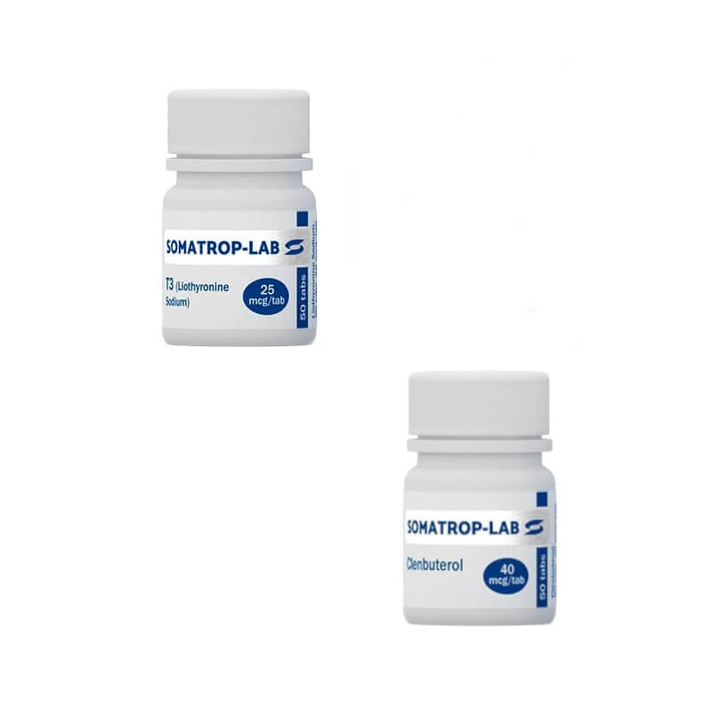 Somatrop Lab Abnehmpaket für Frauen: Clenbuterol + T3 (8 Wochen)