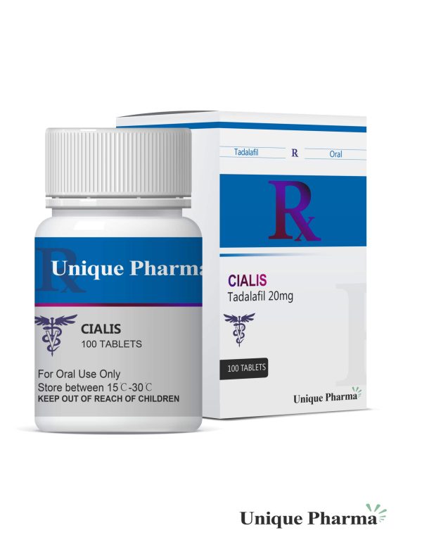 Einzigartige Cialis-Tabletten, skaliert auf 1