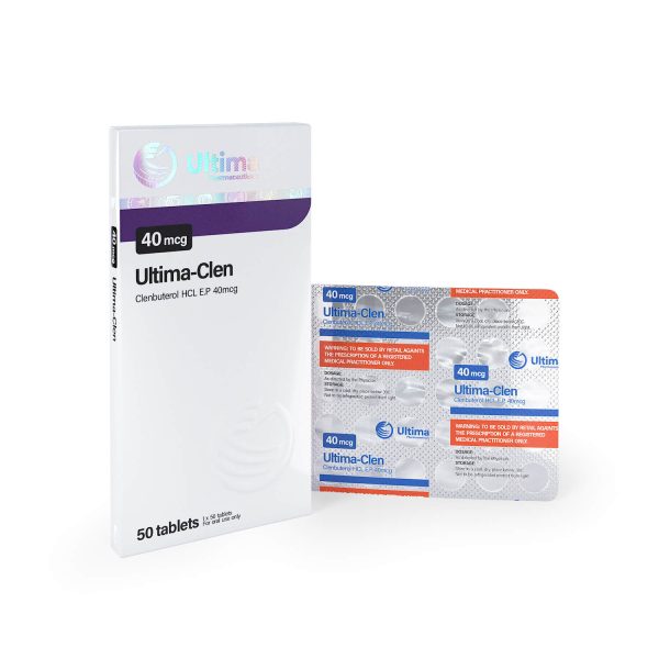 Ultima Clenbuterol 50 Tabletten à 40 mcg
