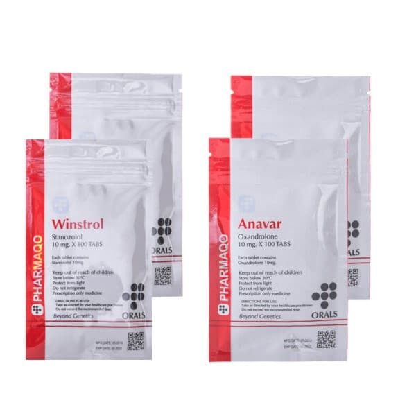 8er-Packung Trockenmassezuwachs ORAL ANAVAR WINSTROL PROTECTION 6 Wochen Pharmaqo Labs 600×600 1