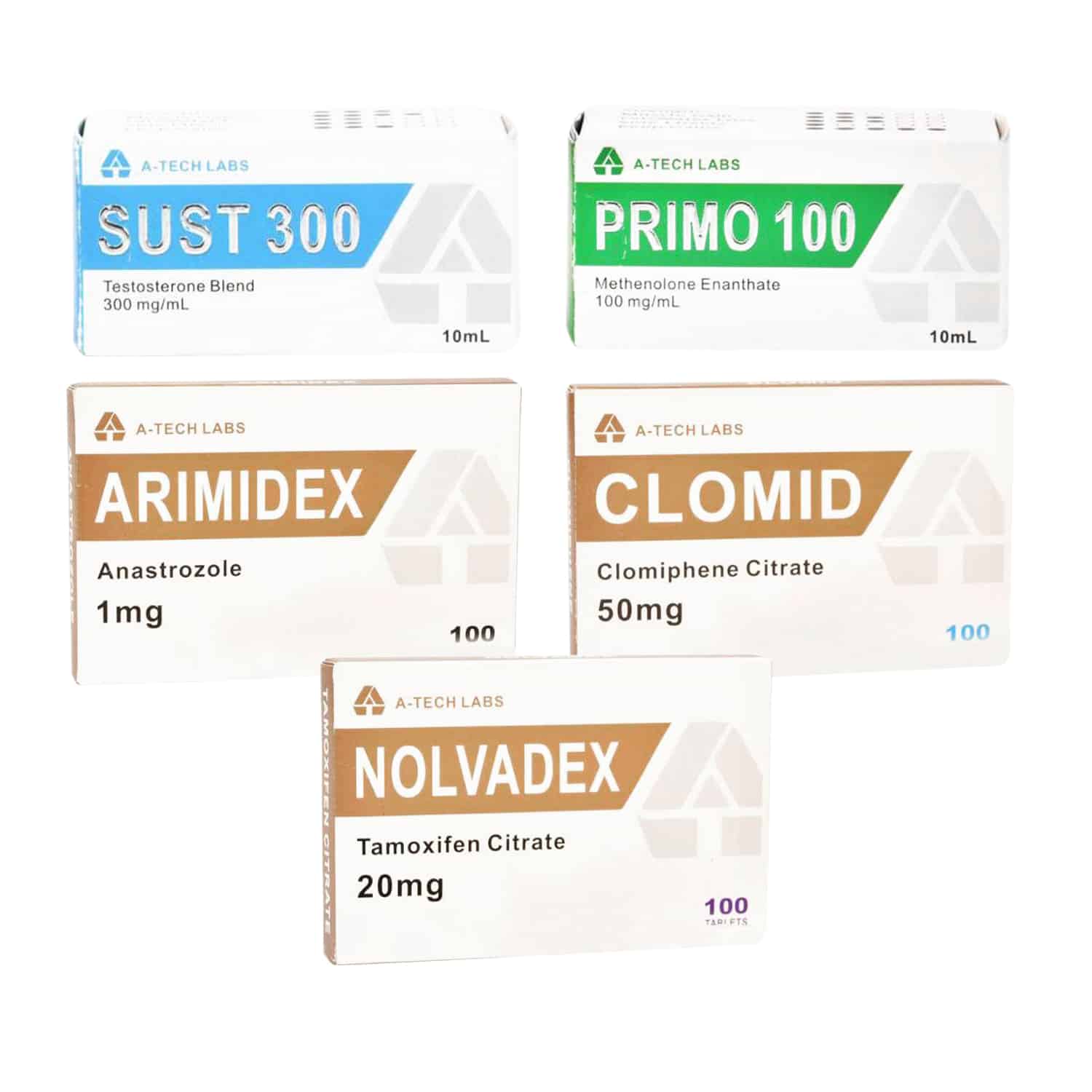 PACK MUSCLE SEC LEVEL I INJECT SUSTANON PRIMOBOLAN PCT 8 WOCHEN A Tech Labs
