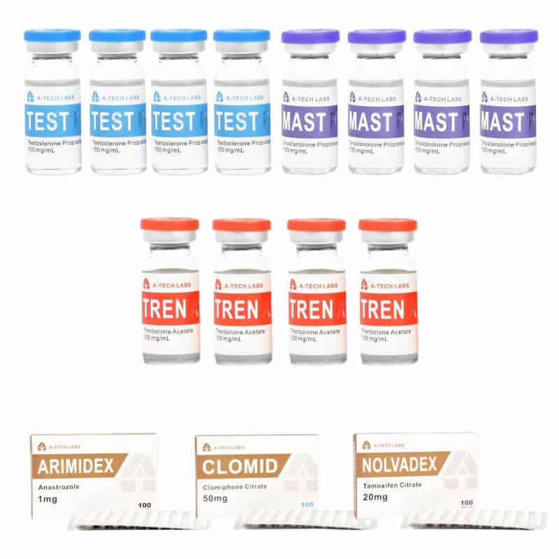 EXTREME DRY PACK Test P Tren A Mast P 10 Wochen A TECH